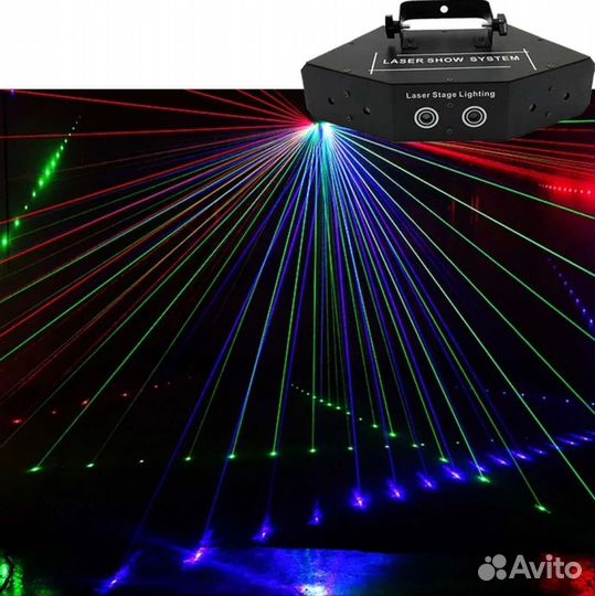 Лазер / лазерный проектор Laser Show System 6 eyes