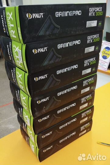 Видеокарта RTX 3090 24 GB