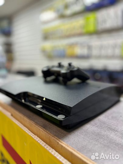 Sony playstation 3 slim прошитая +37-54 игр