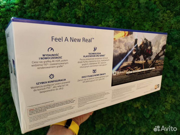 Шлем PlayStation VR 2 + игра Horizon