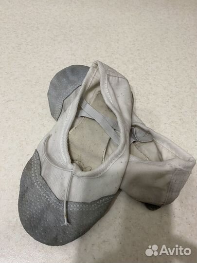 Балетки чешки 22 см белые