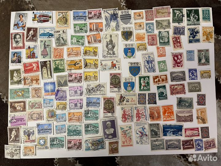 Стариные марки коллекция. Лот 2