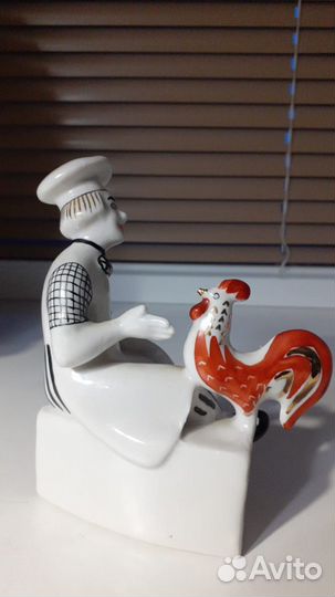 Фарфоровая статуэтка СССР Олег Попов