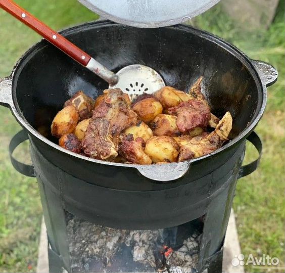 Казан чугунный