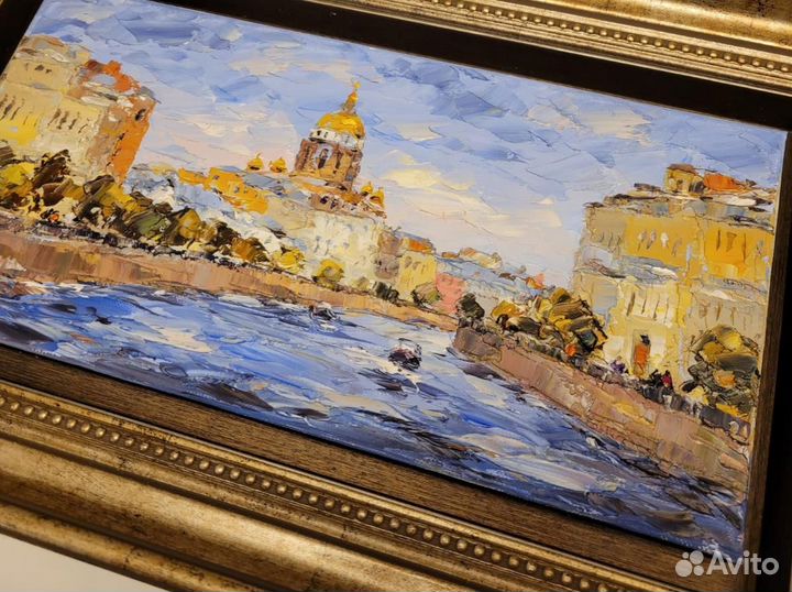 242794 Картина Каналы Петербурга