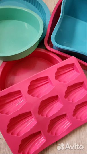Силиконовые формы для выпечки (19 шт.)