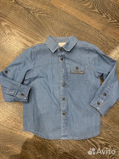 Джинсовая рубашка