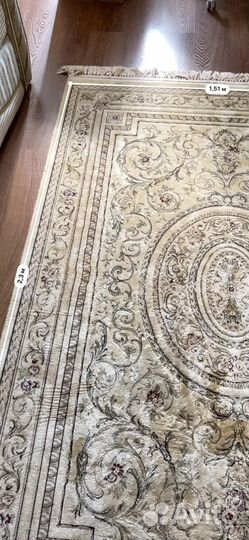 Бельгийский ковёр из вискозы 230х150 см