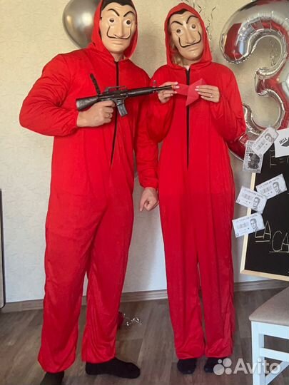 Костюмы бумажный дом