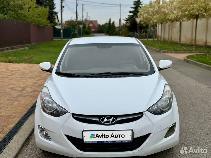 Hyundai Elantra 1.6 AT, 2012, 272 000 км