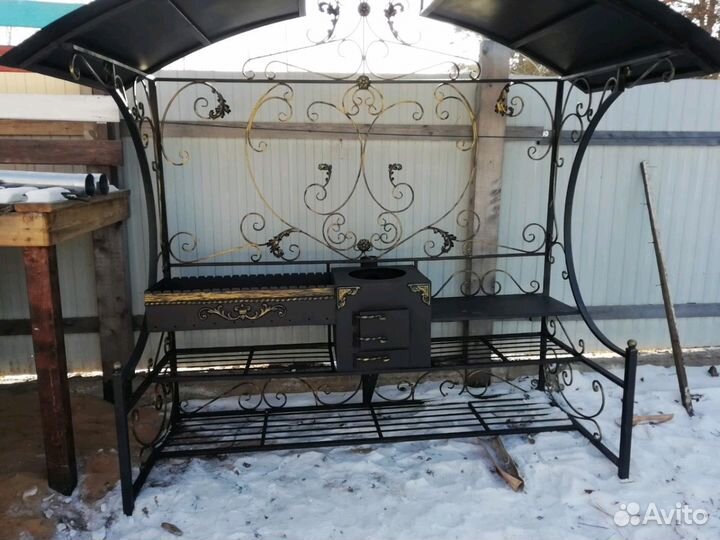 Мангал от производителя. Коптильня