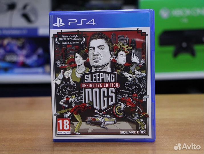 Sleeping Dogs - Definitive Edition (PS4, рус, бу)