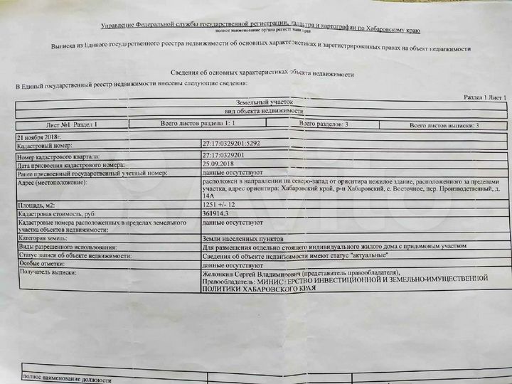 Участок 12,5 сот. (ИЖС)