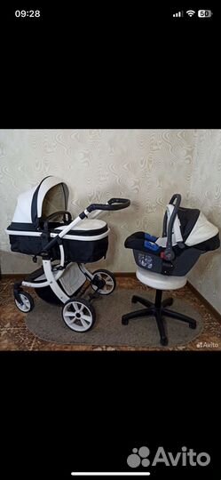 Коляска 3 в 1 Teknum