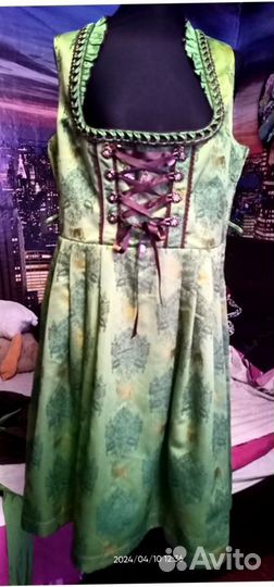 Платье сарафан в баварском стиле 50/52