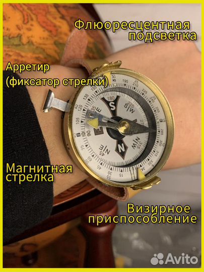 Компас-браслет