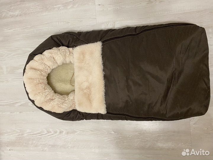 Зимний конверт в коляску