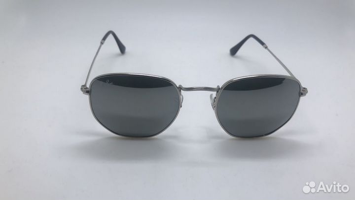Очки ray ban hexagonal 3548N 003/30 серебро