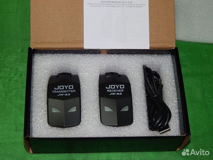 Гитарный беспроводной Joyo JW-03 2.4ггц