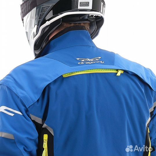 Куртка Эндуро Freeride DF Blue-Yellow 2023