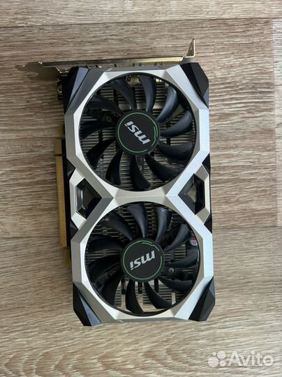 Видеокарта msi 1650 ventus d6