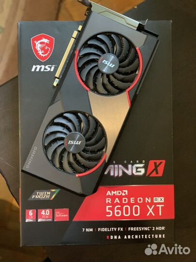 Видеокарта MSI rx 5600xt