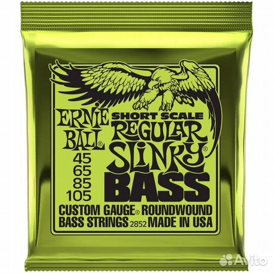 Струны для бас-гитары Ernie Ball 2852 Nickel Wound