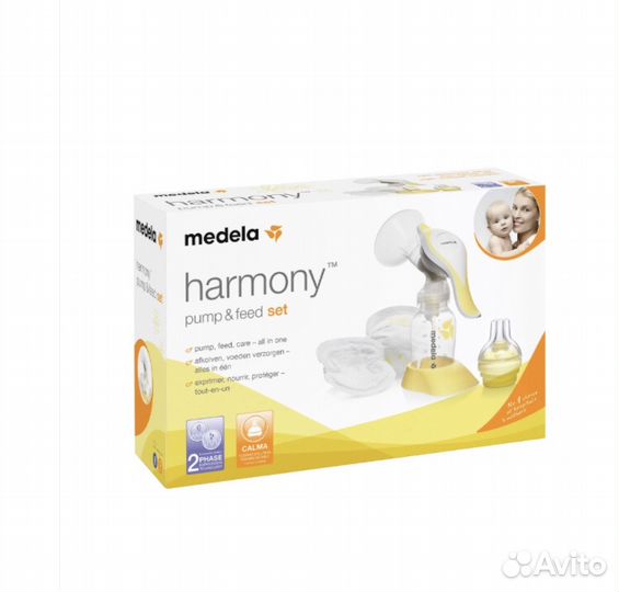 Ручной молокоотсос Medela Harmony с соской