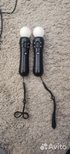 Ps 4 slim с играми + psvr и контроллеры