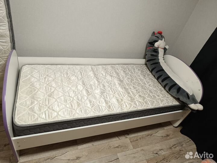 Детская кровать(190*80) +матрас