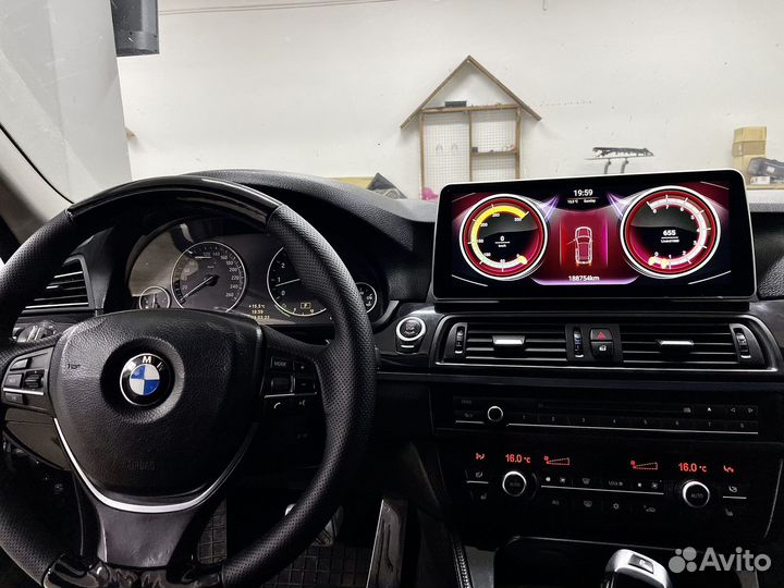 BMW 5 F10 машнитола на android