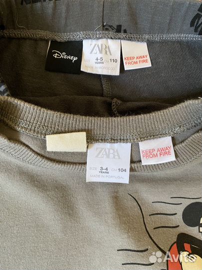 Комплект леггинсы, футболка, лонгслив