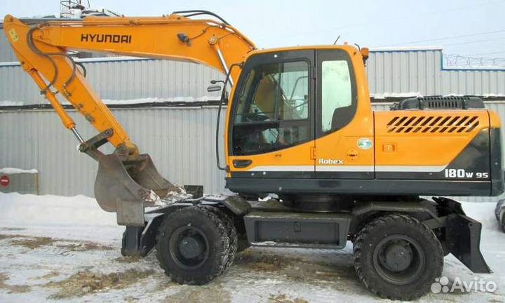 Услуги спецтехники экскаватор Hyundai R180W-9S