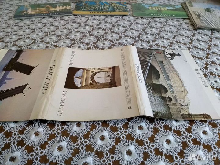 Ленинград-набор открыток и брошюр СССР 1984 год