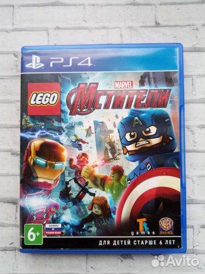 Lego Marvel Мстители игра для PlayStation