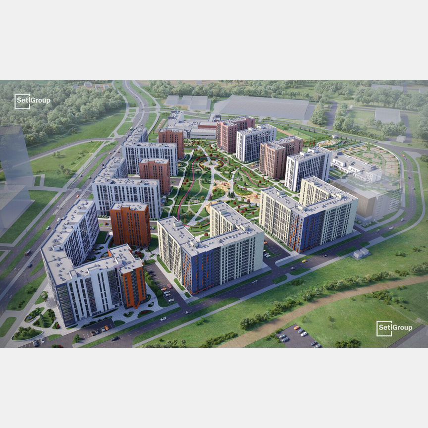 1-к. квартира, 38,1 м², 8/12 эт.