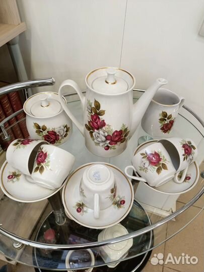 Чайный сервиз вербилки СССР