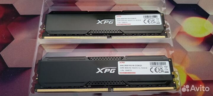 Память DDR4 3600 32GB (2*16)