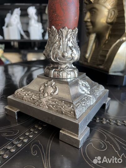 Керосиновая лампа антикварная