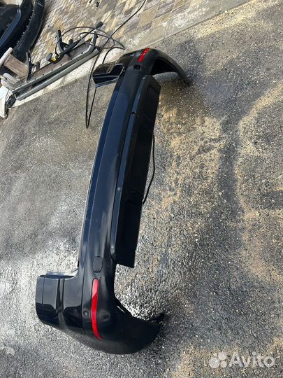 Задний бампер volkswagen touareg 2006-2009