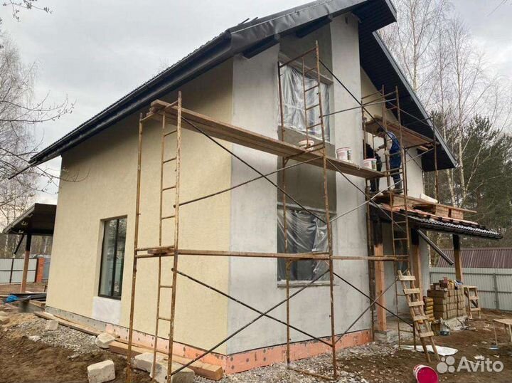 Строительство домов под ключ,фундамент, забор и тд