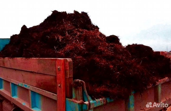 Чернозем, навоз с доставкой. Газон 5 тонн