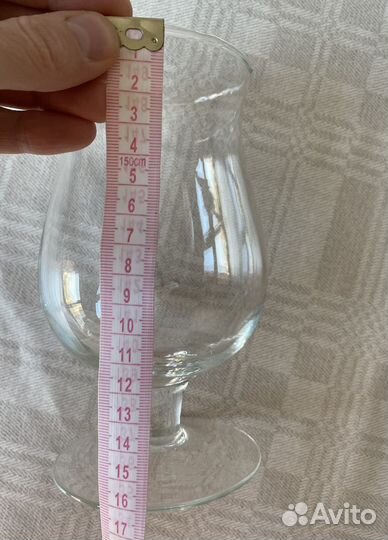 Ваза стекло бокал на ножке
