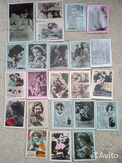 Фотооткрытки /фотокарточки 50-х гг. СССР