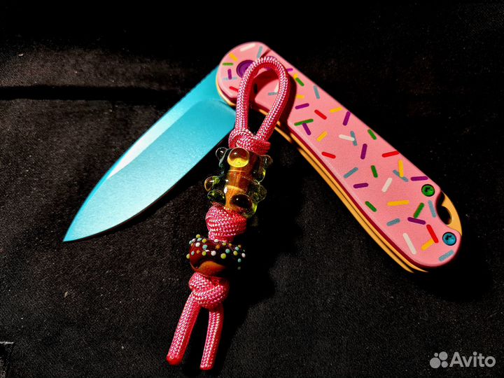 Темляк пончик на складной нож