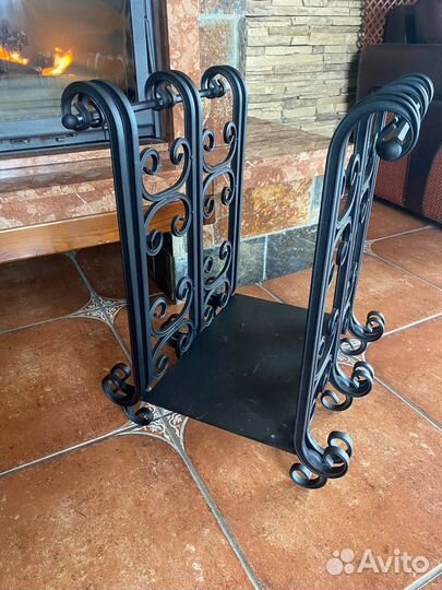 Дровник металлический №3