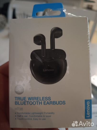 Блютуз наушники Lenovo новые