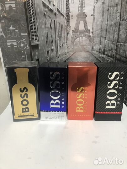 Hugo boss bottled духи мужские