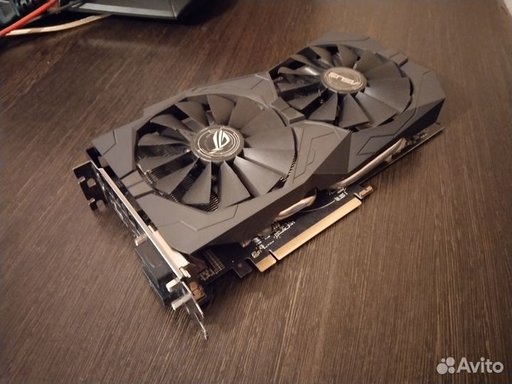 Видеокарта Asus RX 570 strix OC 4gb