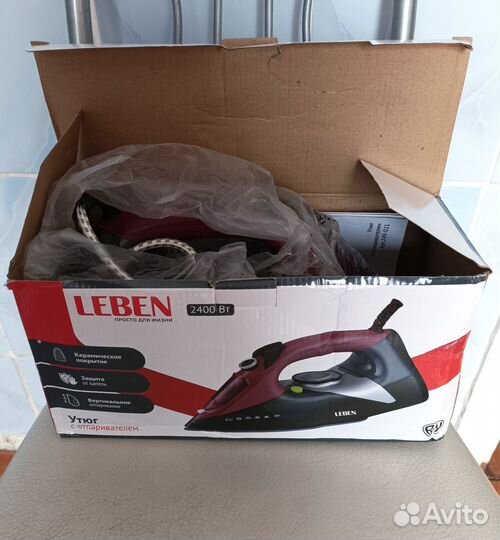 Утюг Leben 2400 вт. Новый